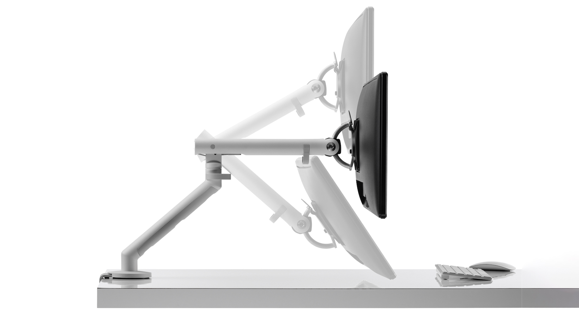 Yogiflex Dual Monitor Arm – ErgoFurniture